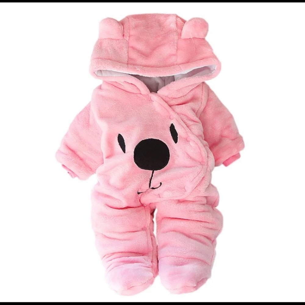 🎈Super cute Pink winter snowsuit